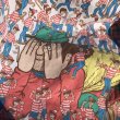 画像3: Vintage Twin Flat Sheet Fabric Where's Wally? (B676) (3)