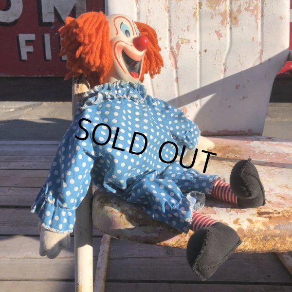 画像6: 60s Vintage Mattel BOZO the Clown Doll (B685) (6)
