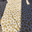 画像5: Vintage Twin Flat Sheet Fabric Happy Face (B678) (5)