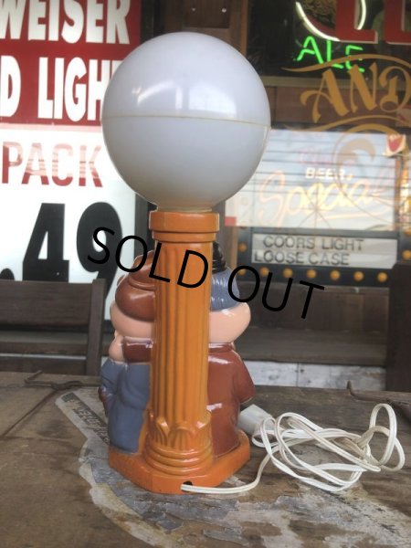 画像4: Vintage BAR IS OPEN Drunk Man Lamp Bar Light (B688) (4)