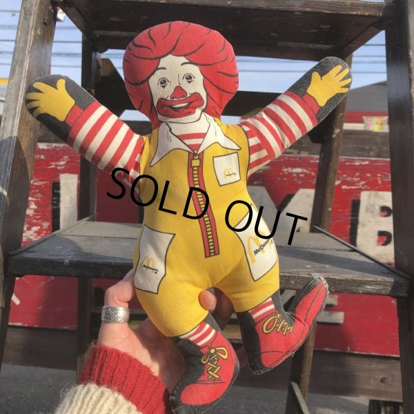 画像8: 80s Vintage McDonald's Pillow Doll Ronald 1987 (B689)  (8)
