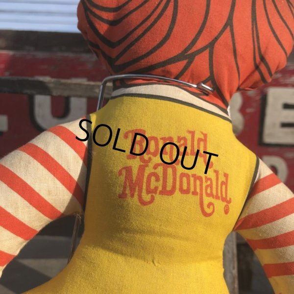 画像3: 70s Vintage McDonald's Pillow Doll Ronald (B142)  (3)