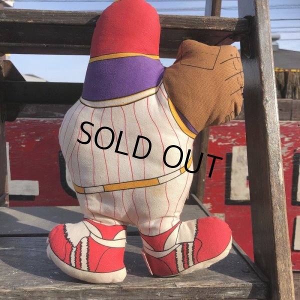 画像4: 80s Vintage McDonald's Pillow Doll Grimace 1984 (B691)  (4)