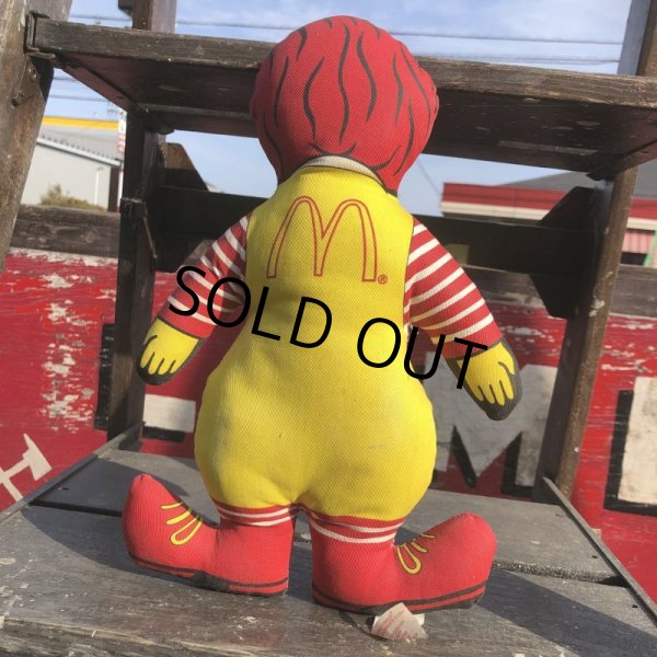画像4: 80s Vintage McDonald's Pillow Doll Ronald 1984 (B138)  (4)