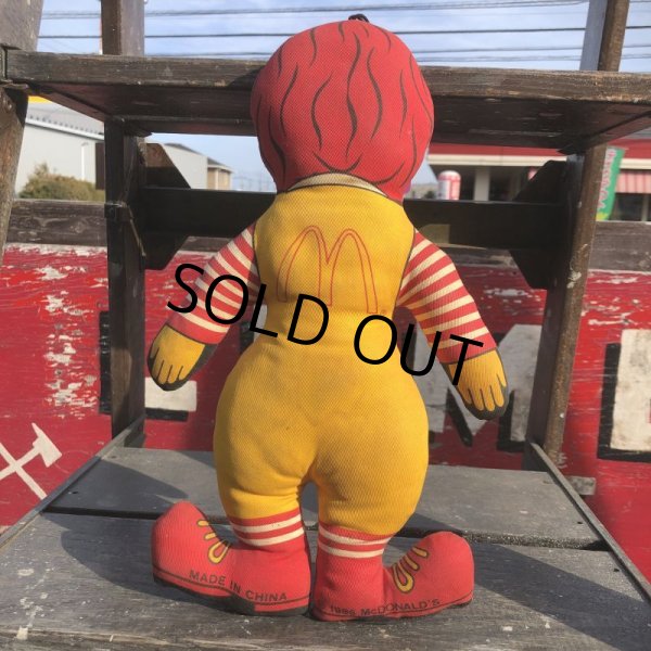 画像4: 80s Vintage McDonald's Pillow Doll Ronald 1985 (B140)  (4)