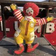 画像1: 80s Vintage McDonald's Pillow Doll Ronald 1987 (B689)  (1)