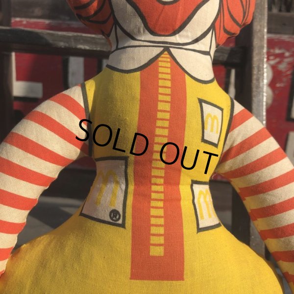 画像5: 70s Vintage McDonald's Pillow Doll Ronald (B142)  (5)