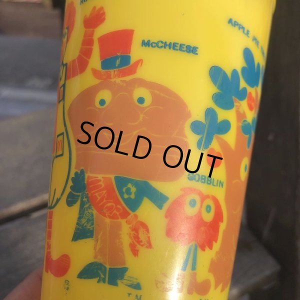 画像9: 70s Vintage McDonalds Plastic Cup (B964) (9)