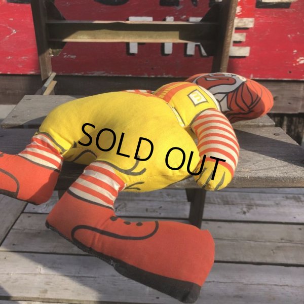 画像7: 70s Vintage McDonald's Pillow Doll Ronald (B142)  (7)