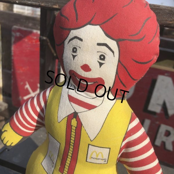 画像3: 80s Vintage McDonald's Pillow Doll Ronald 1984 (B138)  (3)