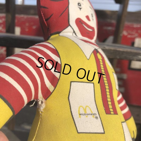 画像7: 80s Vintage McDonald's Pillow Doll Ronald 1984 (B138)  (7)