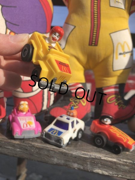 画像8: 80s Vintage McDonald's Fast Macs Car SET 1984 (B966) (8)