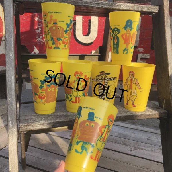 画像12: 70s Vintage McDonalds Plastic Cup (B964) (12)