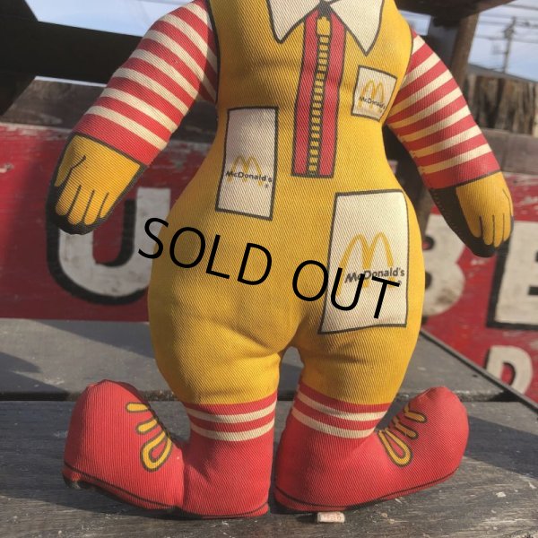 画像2: 80s Vintage McDonald's Pillow Doll Ronald 1985 (B140)  (2)