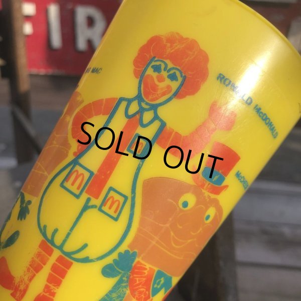 画像5: 70s Vintage McDonalds Plastic Cup (B964) (5)