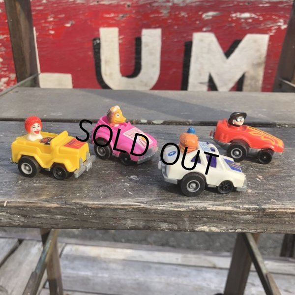 画像5: 80s Vintage McDonald's Fast Macs Car SET 1984 (B966) (5)