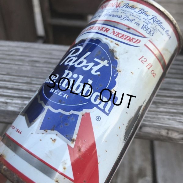 画像13: Vintage Pabst Blue Ribbon Beer 12oz Can (B862) (13)