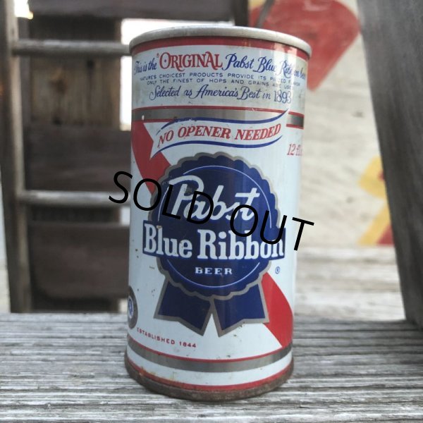 画像11: Vintage Pabst Blue Ribbon Beer 12oz Can (B862) (11)