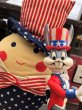 画像7: Vintage Stars and Stripes Uncle Sam 4th of July Humpty Dumpty Pillow Stuffed (B693) (7)