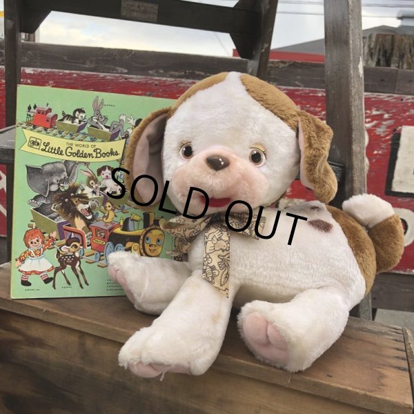 画像1: 80s Vintage Little Golden Books The Pokey Puppy Playskool Plush Doll (B695) (1)