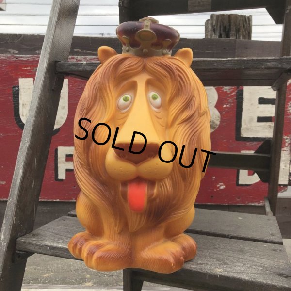画像1: Vintage 1971 Play Pal Lippy Linus Lion Bank (B697)  (1)