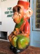 画像2: Vintage Carnival Chalkware Monkey Bank (B566) (2)