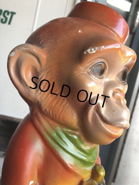 画像8: Vintage Carnival Chalkware Monkey Bank (B566) (8)