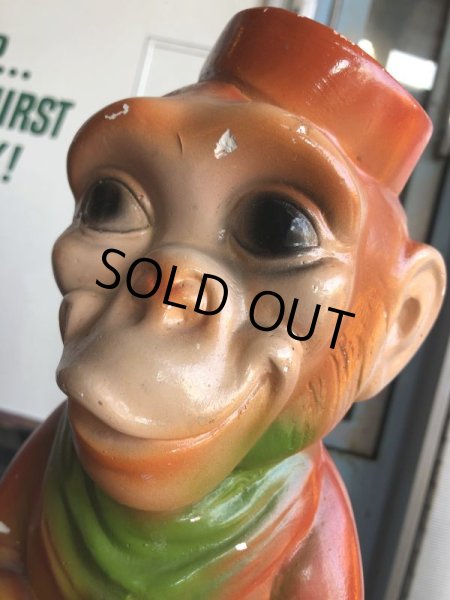 画像9: Vintage Carnival Chalkware Monkey Bank (B566) (9)