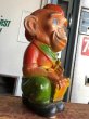 画像4: Vintage Carnival Chalkware Monkey Bank (B566) (4)