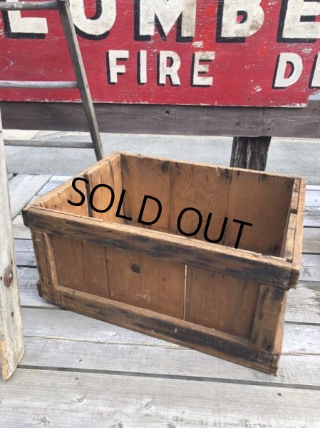画像5: Vintage U.S.A Wooden Crates Wood Box (B701) (5)