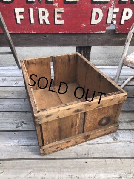 画像4: Vintage U.S.A Wooden Crates Wood Box (B701) (4)