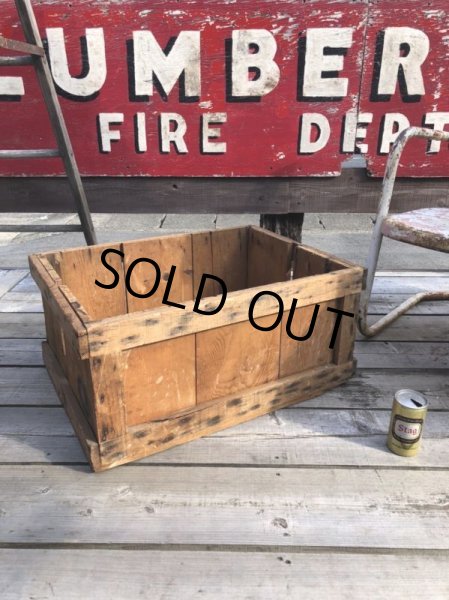 画像3: Vintage U.S.A Wooden Crates Wood Box (B701) (3)