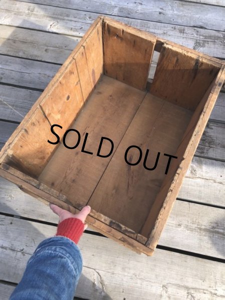 画像8: Vintage U.S.A Wooden Crates Wood Box (B701) (8)