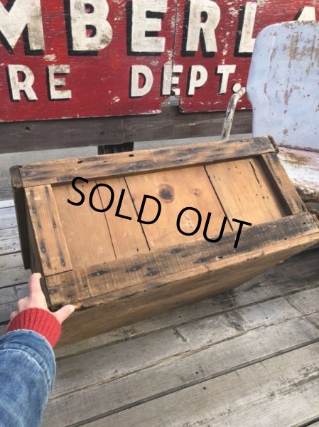 画像7: Vintage U.S.A Wooden Crates Wood Box (B701) (7)