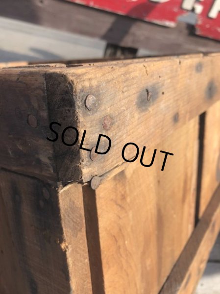 画像11: Vintage U.S.A Wooden Crates Wood Box (B701) (11)