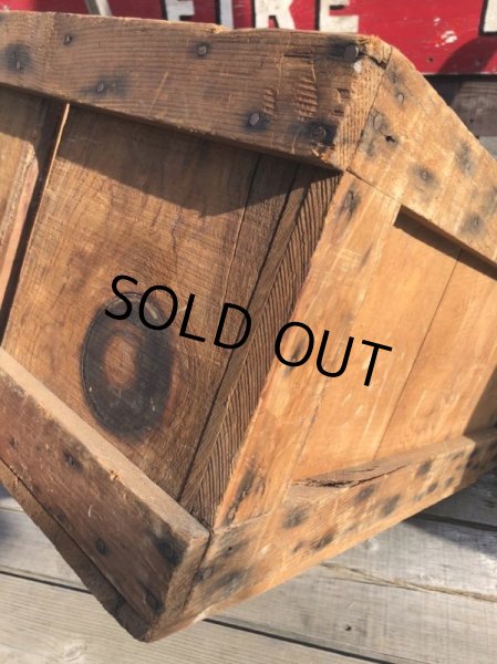 画像12: Vintage U.S.A Wooden Crates Wood Box (B701) (12)
