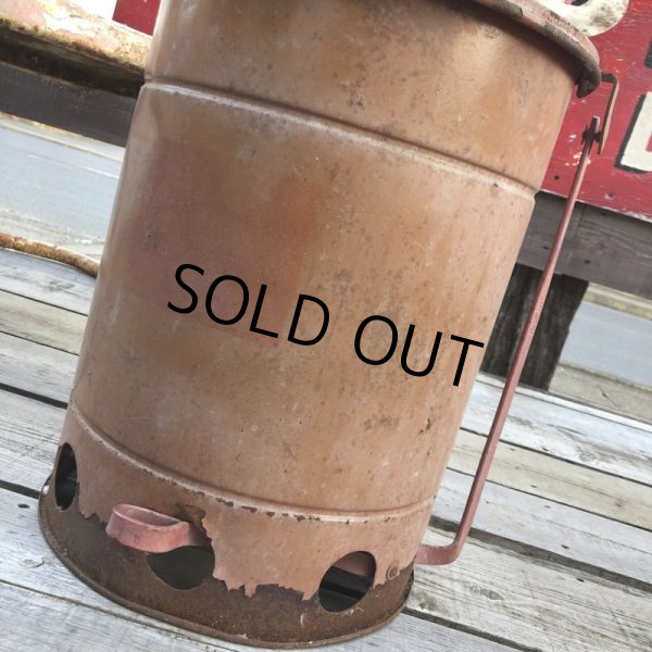 画像3: Vintage Metal Trush Can (B702) (3)