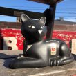 画像1: 80s Vintage Eveready Batteries Save With the Cat Coin Bank (B704) (1)