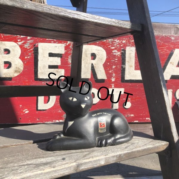 画像9: 80s Vintage Eveready Batteries Save With the Cat Coin Bank (B704) (9)