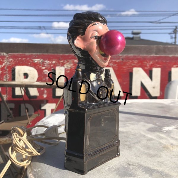 画像2: Vintage Drunk Bartender Bar Lamp (B705) (2)