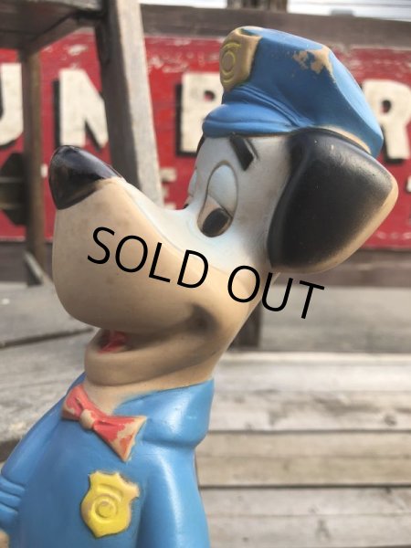 画像10: Vintage DELL Huckleberry Hound Police Rubber Vinyl Doll (B714) (10)