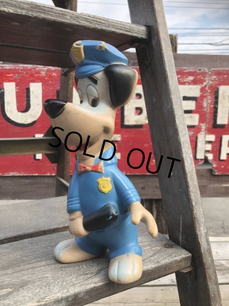 画像5: Vintage DELL Huckleberry Hound Police Rubber Vinyl Doll (B714) (5)