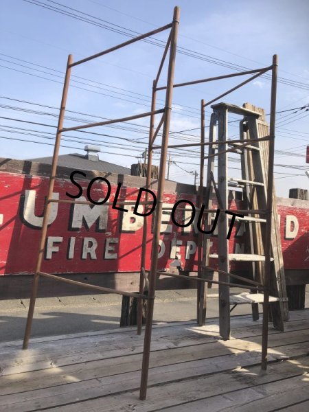 画像7: Vintage U.S.A Wooden Clothes Drying Laundry Rack (B715) (7)