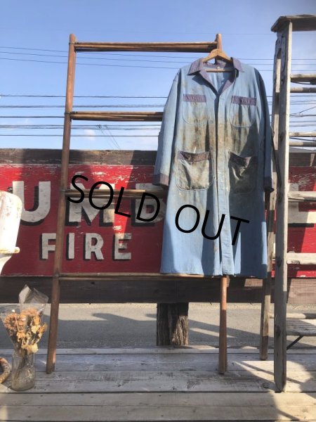 画像14: Vintage U.S.A Wooden Clothes Drying Laundry Rack (B715) (14)