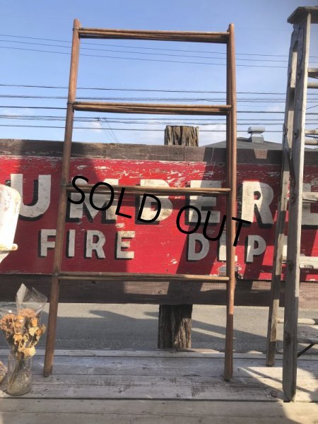 画像3: Vintage U.S.A Wooden Clothes Drying Laundry Rack (B715) (3)