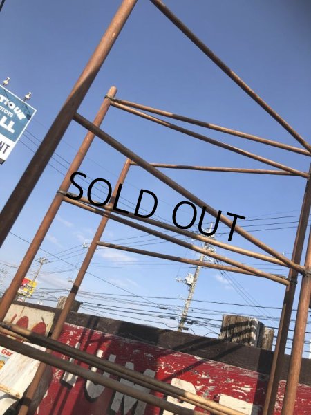 画像8: Vintage U.S.A Wooden Clothes Drying Laundry Rack (B715) (8)