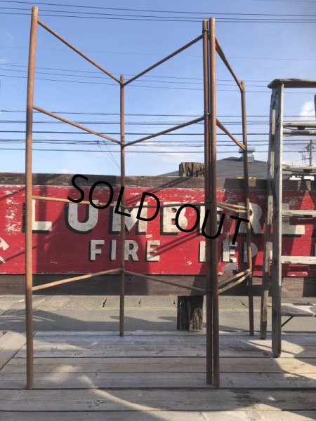 画像5: Vintage U.S.A Wooden Clothes Drying Laundry Rack (B715) (5)