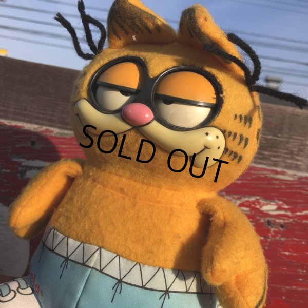 画像5: Vintage Mattel Garfield Talking Plush Doll (B732) (5)