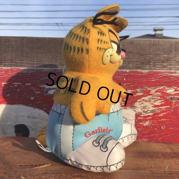 画像2: Vintage Mattel Garfield Talking Plush Doll (B732) (2)