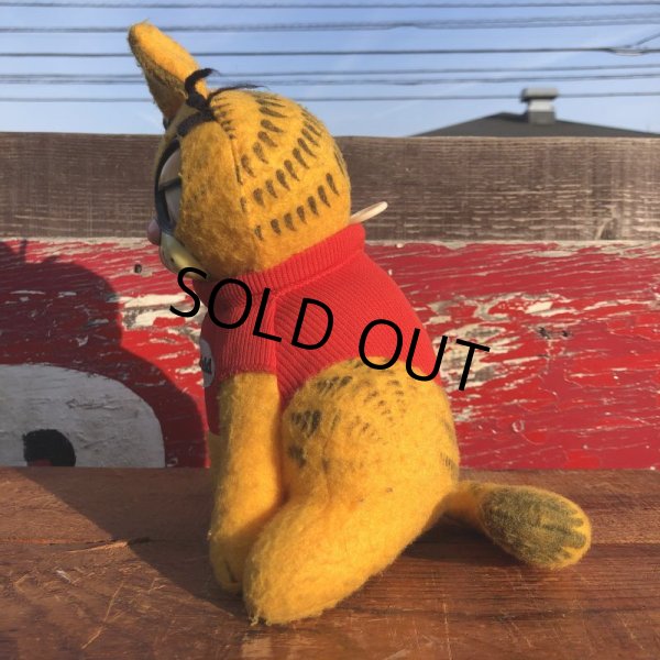 画像4: Vintage Mattel Garfield Talking Plush Doll (B731) (4)